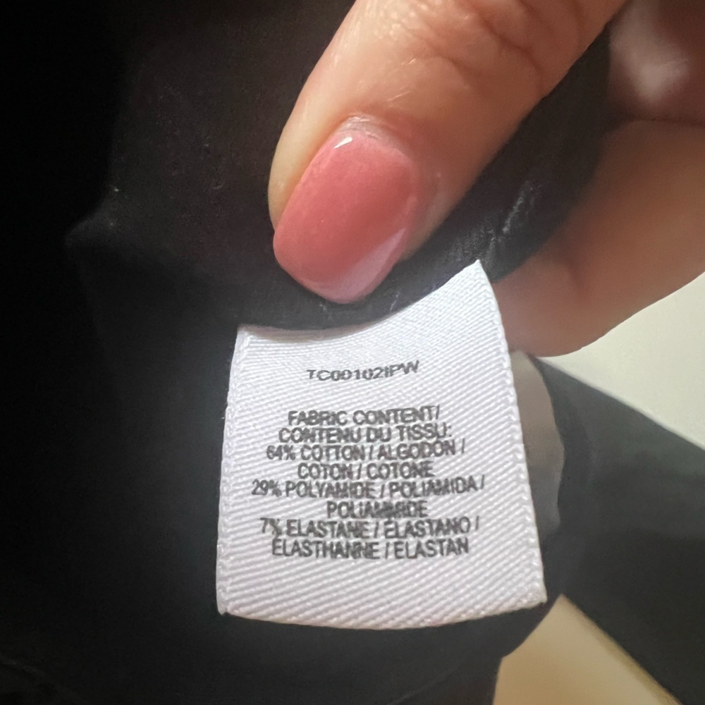 Derek Lam 10 Crosby Black High Rise Tapered Leg Dress Pants Womens Size 8 - Picture 11 of 11